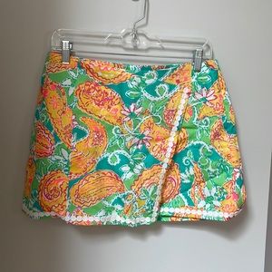 Lilly Pulitzer Dree skort style #92472 Pop Goes The Lemur size 6 NWT